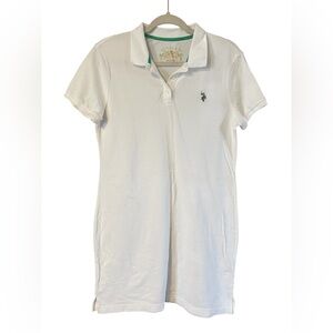 U.S. Polo Assn. White Polo dress